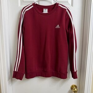Adidas Women’s Essentials 3-Stripes Fleece Sweatshirt